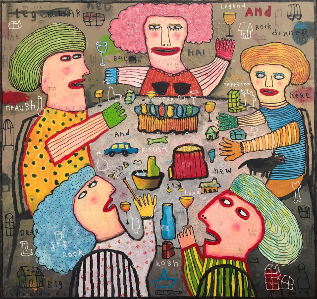 인드라 도디 ‘Dinner series’. 맥화랑 제공