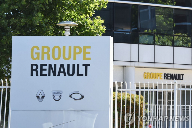 1만 5000명 감원 계획을 발표한 프랑스 자동차기업 르노. AFP연합뉴스