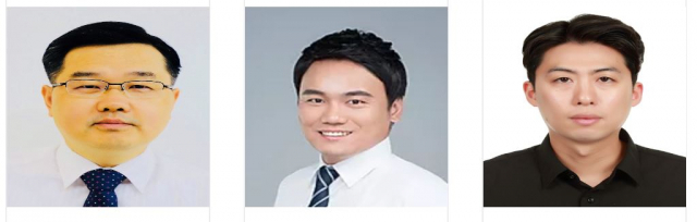 강정구 교수, 최경민 교수, 최원호 박사과정(이상 왼쪽부터). KAIST 제공