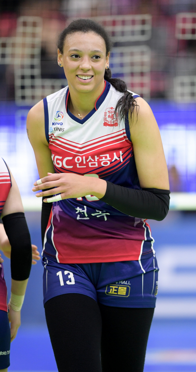 KGC인삼공사 발렌티나 디우프 . 연합뉴스