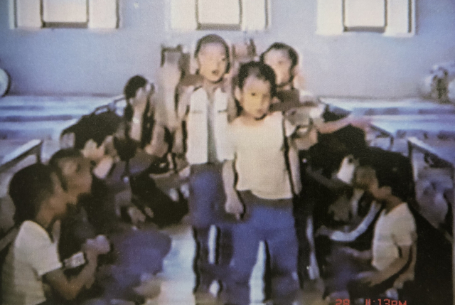 형제복지원 아동소대의 어린이들. 형제복지원 운영자료집