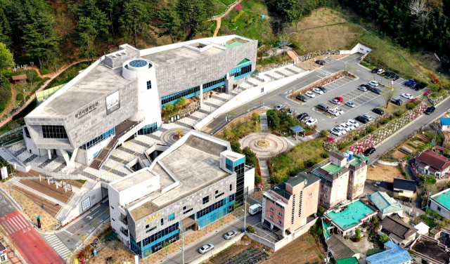 제2 수장고 건립 추진에 나선 양산시립박물관 전경. 양산시 제공