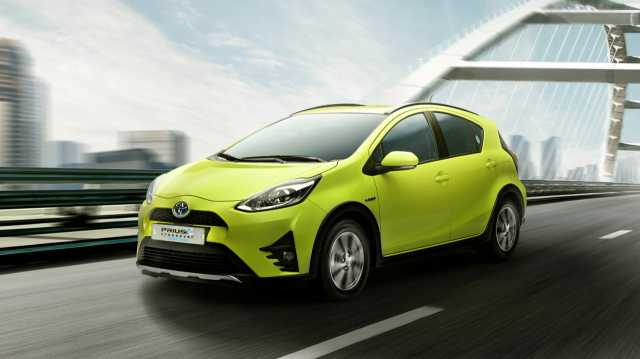 토요타 프리우스C 크로스오버. 한국토요타자동차 제공