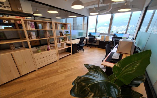 부산 남구 문현동 BIFC 14층 '부산 금융 빅데이터 플랫폼 랩(Lab)' 내부 모습. 부산시 제공