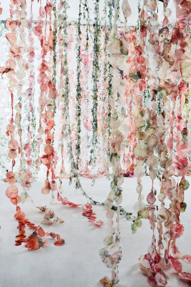 김성연의 '기억의 정원-꽃길'. 갤러리조이 제공