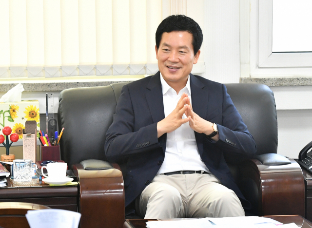 홍순헌 해운대구청장. 부산일보DB