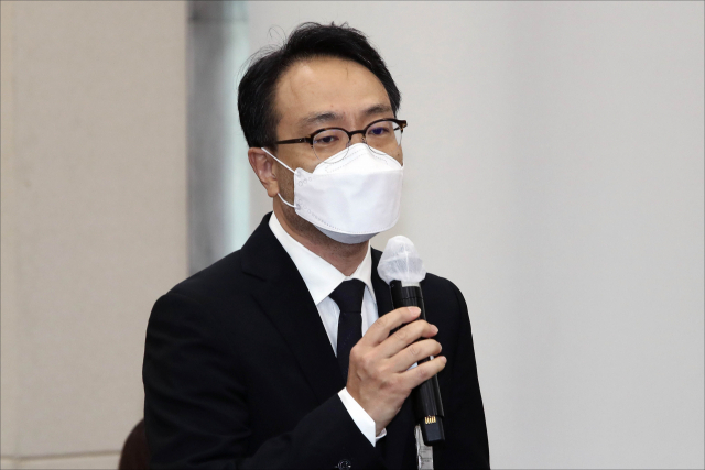 임재현 구글코리아 전무가 22일 오후 서울 여의도 국회에서 열린 국회 정무위원회의 국무조정실 등에 대한 2020년도 국정감사에서 증인으로 출석해 질의에 답변하고 있다. 연합뉴스