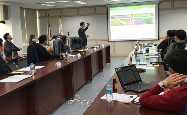‘생물학적 수소 생산에 관한 열린 소통 포럼’ 현장 모습. KIMST 제공
