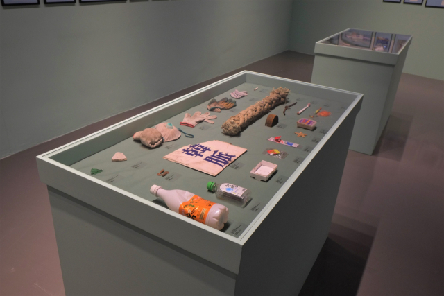 라세 크로그 묄레르 ‘한편 부산에서-책상 위에서의 여행’. 부산비엔날레조직위 제공