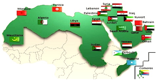 AICTO 회원국 지도. KISA 제공