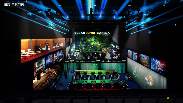 지역에서 최초로 이스포츠경기장이 부산에 문을 연다. 부산정보산업진흥원 제공