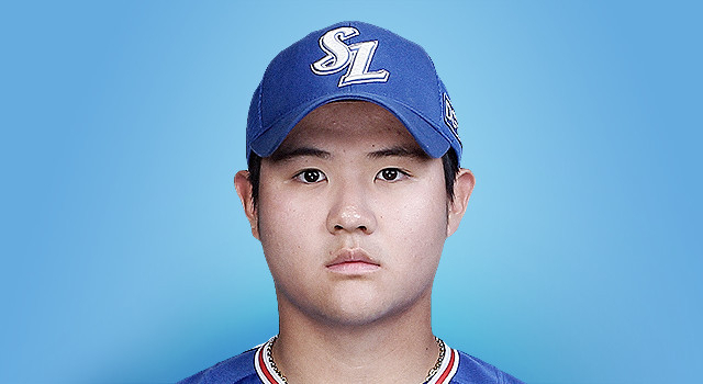 삼성 라이온즈 신동수. 삼성 라이온즈 홈페이지 캡쳐.
