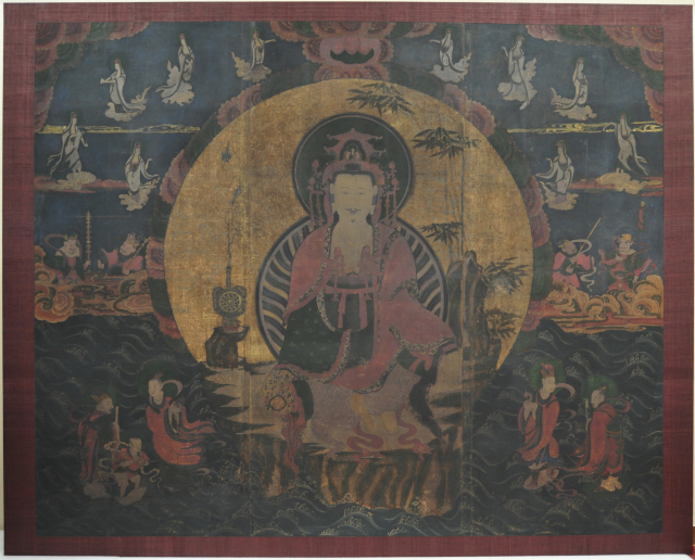 현등사 수월관음도. 국립해양박물관 제공