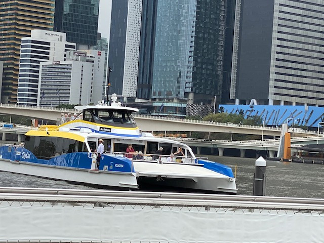 호주 브리즈번 수상버스. 부산시 제공