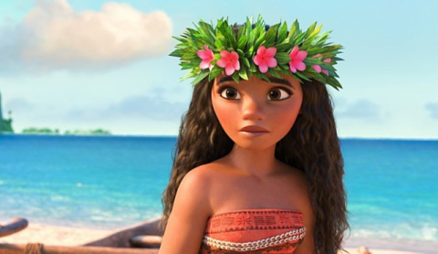 크리스마스 특선영화인 영화 ‘모아니’ 한 장면. 월트디즈니컴퍼니코리아 제공