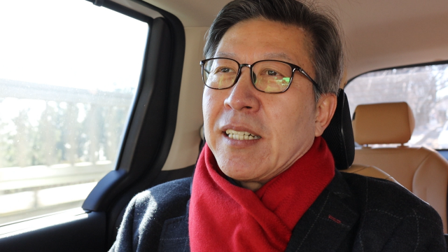 박형준 국민의힘 부산시장 예비후보가 자신이 진행하는 유튜브 방송 프로그램 ‘차중진담’을 통해 이야기하고 있다. 박형준 캠프 제공