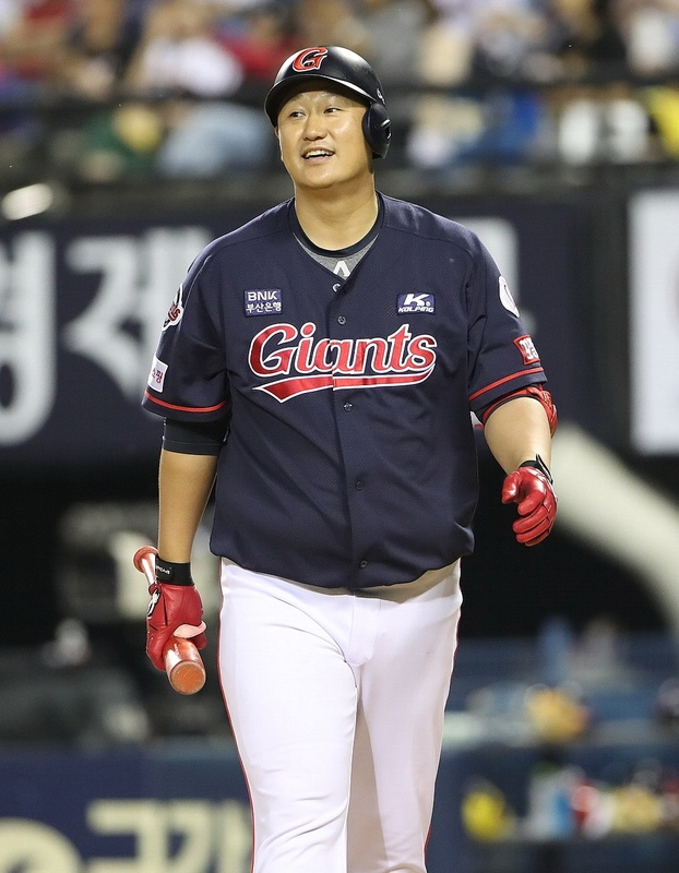 프로야구 롯데 자이언츠 이대호 선수. 부산일보DB