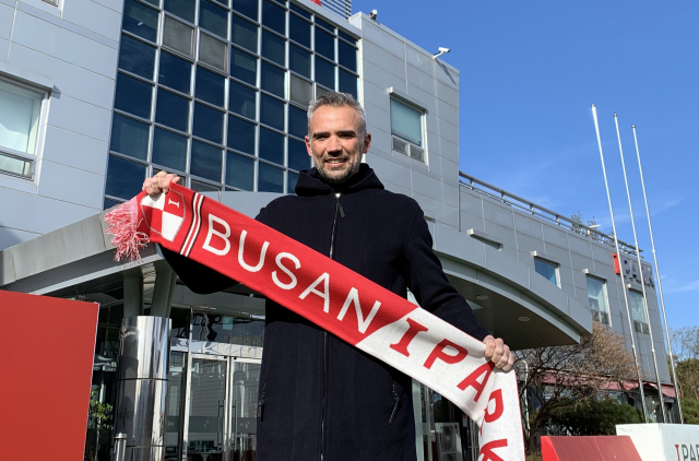 부산 아이파크 페레즈 감독. 부산 아이파크 제공