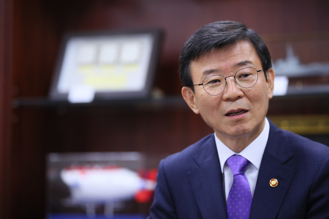 문성혁 해양수산부 장관. 연합뉴스