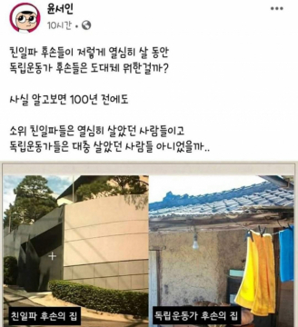 만화가 겸 유튜버 윤서인 씨 페이스북 캡처