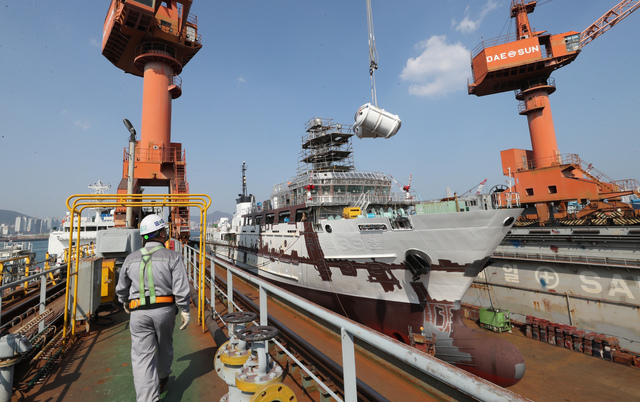 부산 대선조선 영도공장. 부산일보DB