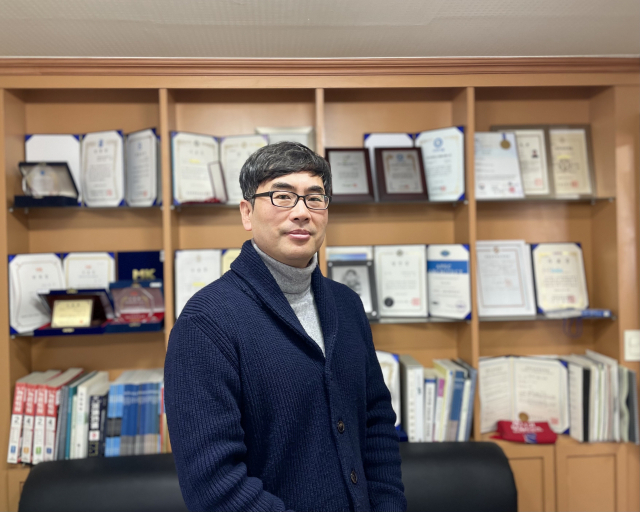 ㈜보라공사 김석 대표.