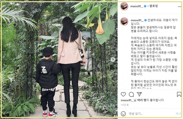 야옹이 작가 SNS