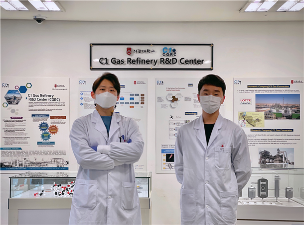 (왼쪽부터) 이재현 연구원, 양지우 연구원. 한국연구재단 제공