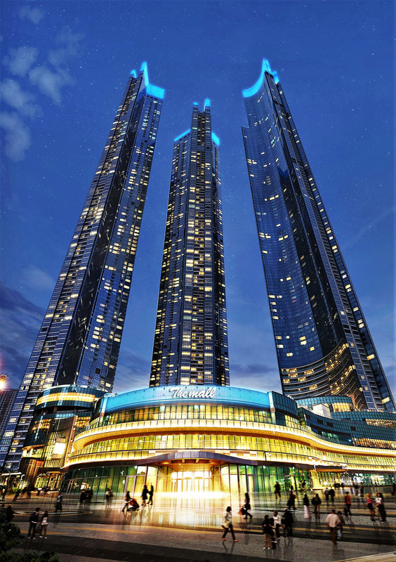 엘시티 더몰 투시도. 엘시티 제공