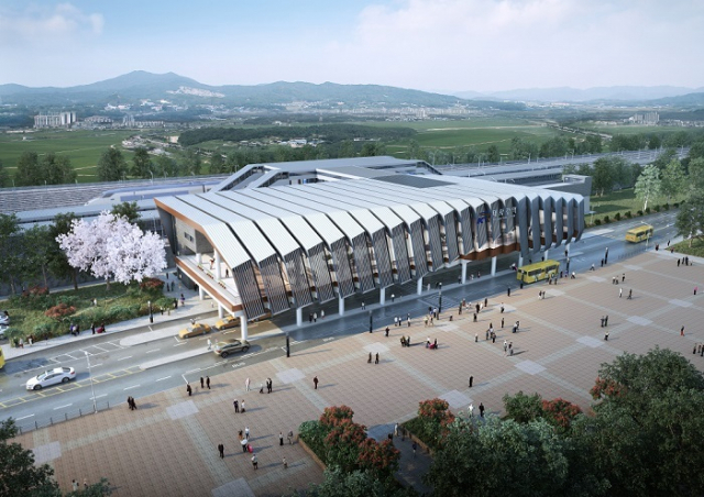 울산 태화강역 조감도.