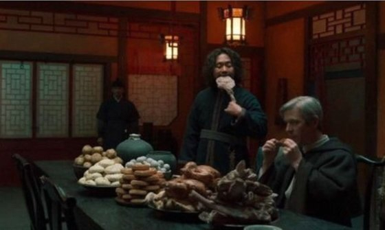 조선구마사 방영 장면. 사진은 SBS '조선구마사' 방송화면 캡처