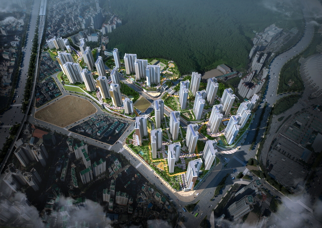 '레이카운티' 광역 조감도. 부산일보DB