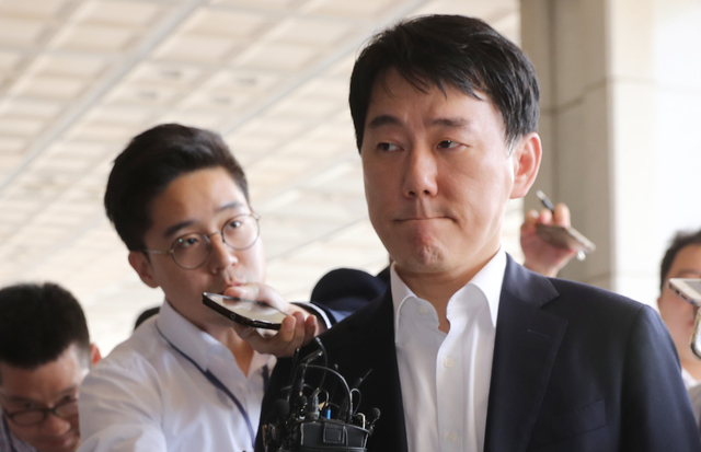 수십억원대 횡령 등의 혐의로 피소된 프로야구 히어로즈의 이장석 대표.