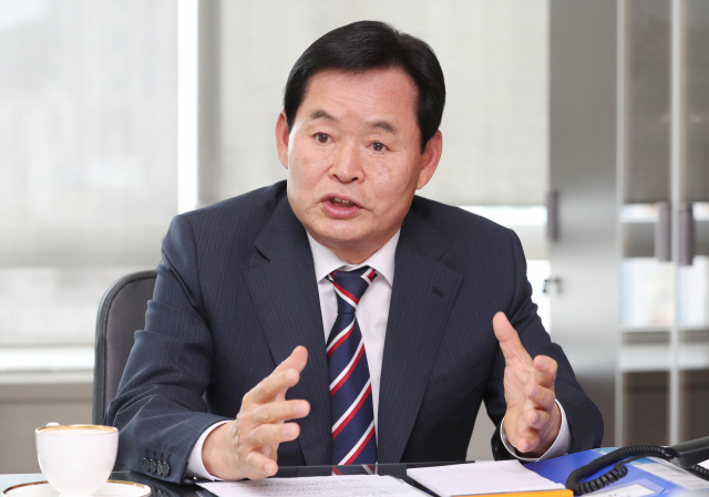 부산자치경찰위원회 정용환 위원장. 강선배 기자 ksun@