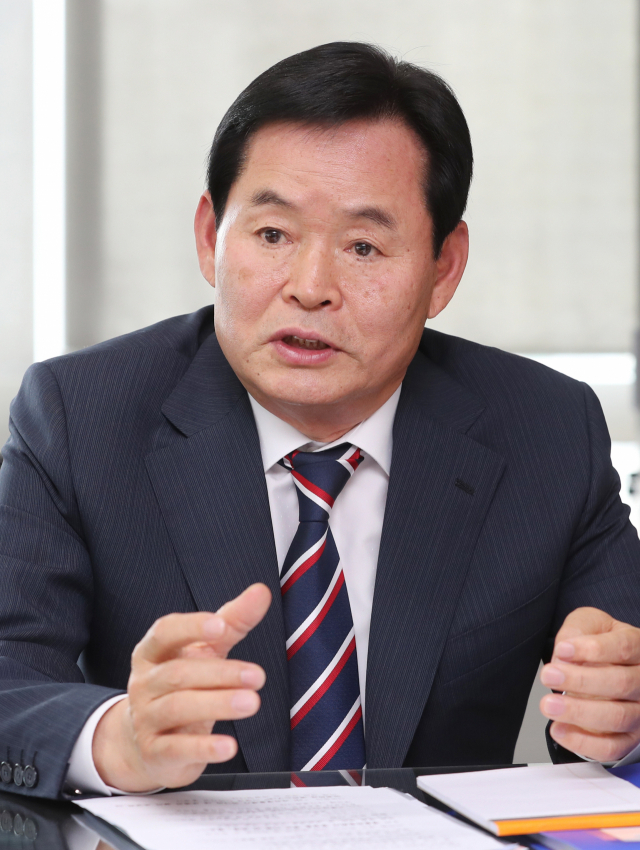 부산자치경찰위원회 정용환 위원장. 강선배 기자 ksun@