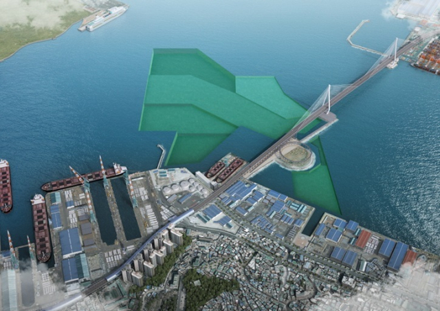 부산해양수산청은 북항에 5년간 총 370억 원을 투입해 약 46만㎥의 오염퇴적물을 정화, 처리할 계획이다. 부산해수청 제공