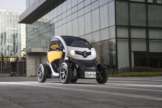 사진은 초소형 전기차 르노 트위지. 부산일보DB