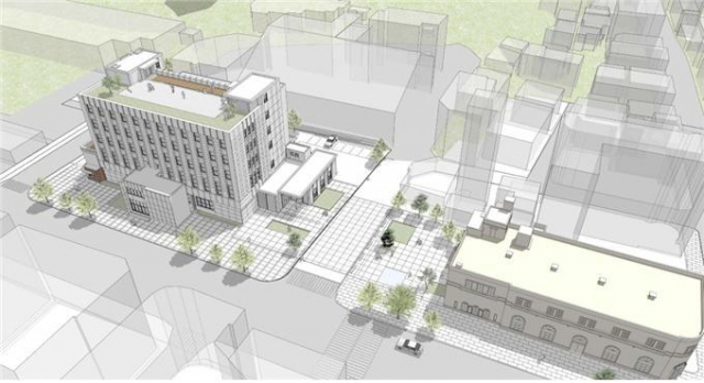 2022년 원도심 문화복합공간으로 새롭게 탄생할 ‘부산 근현대역사관’이 시민 참여형 에코 박물관으로 조성된다. 사진은 부산근현대역사관 조감도. 부산시 제공