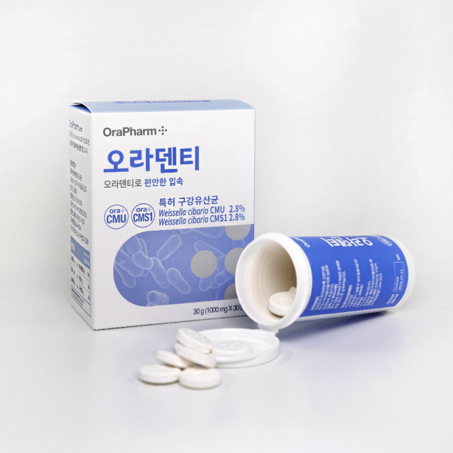 국내 유산균 시장이 구강, 피부 등으로 확대되고 있다. 위쪽부터 오라팜 ‘그린브레스’, 유한건강생활 ‘뉴오리진 이너플로라’, 오라팜 ‘오라덴티’.각 사 제공