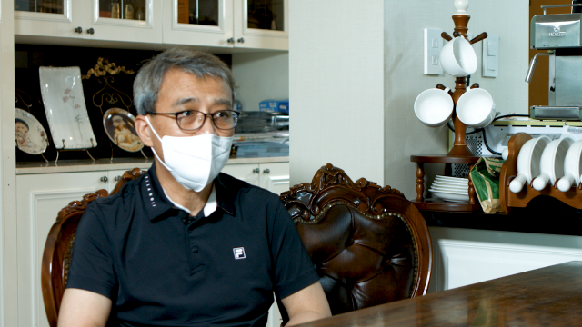 고 정유엽 군 아버지 정성재 씨.