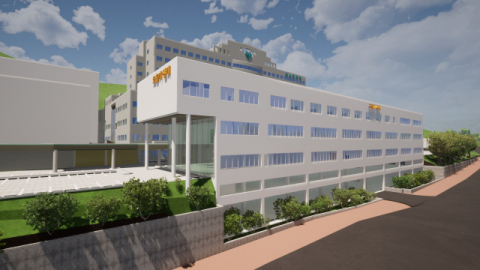 호흡기센터 조감도. 부산의료원 제공