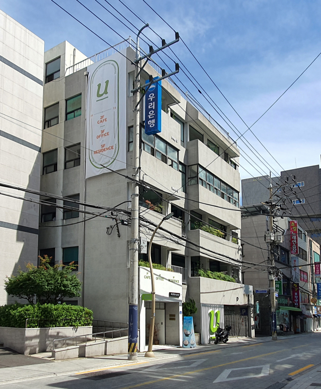 ‘허그라운드’로 재생된 지금의 건물 외관 모습. 리을도랑 건축사사무소 제공