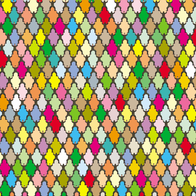 이중근 '위장'. 고은사진미술관 제공