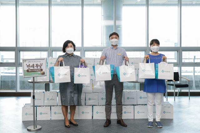 건강만세365병원, 영도구 지역아동센터에 성품 전달