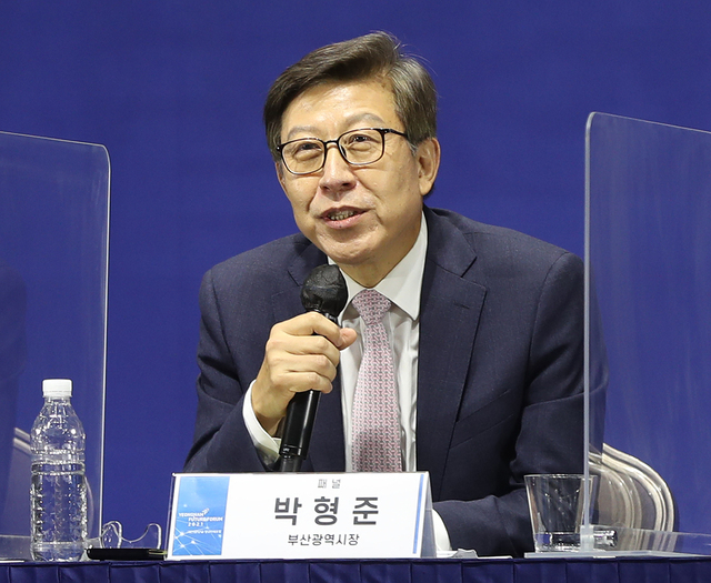 박형준 부산시장. 부산일보DB
