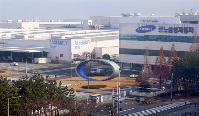 부산 강서구 르노삼성차 부산공장 전경. 정종회 기자 jjh@