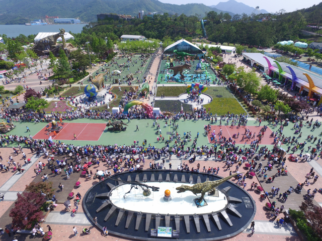 축구장 90개를 합친 크기인 55만㎡ 규모의 드넓은 행사장. 조직위 제공