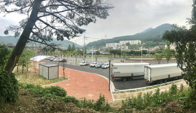 양산시 자원봉사센터가 이전 신축되는 만남의 광장 전경(자료사진). 김태권 기자