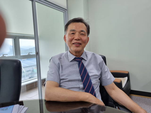 경남 김해의생명산업진흥원 홍성옥 원장.