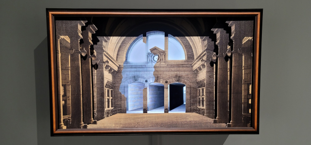 금민정 '그 시간의 복원-구 서울역사'. 오금아 기자